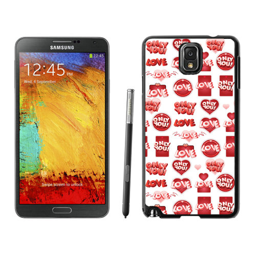 Valentine Just Love Samsung Galaxy Note 3 Cases DYK Valentine Just Love Samsung Galaxy Note 3 Cases DYK